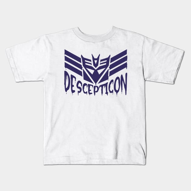 Transformers Descepticon Kids T-Shirt by Bernards